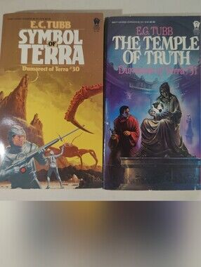 Symbol of Terra by E C Tubb 1984 1st Print Paperback Dumarest of Terra #30/31